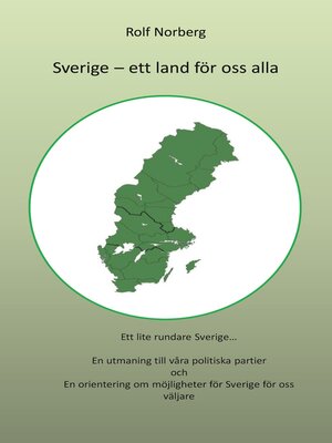 cover image of Sverige--ett land för oss alla